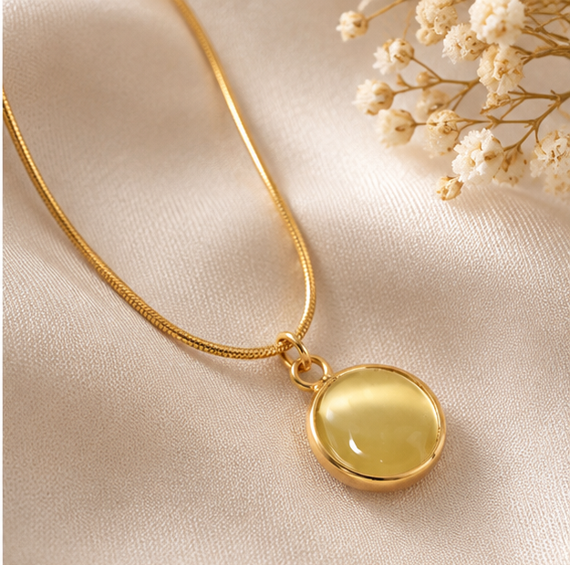 Gold Snake Chain Necklace