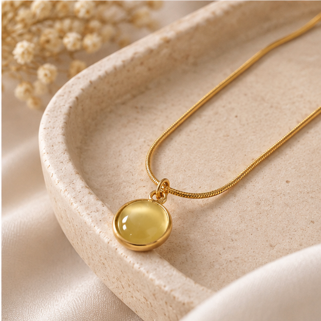 Gold Snake Chain Necklace